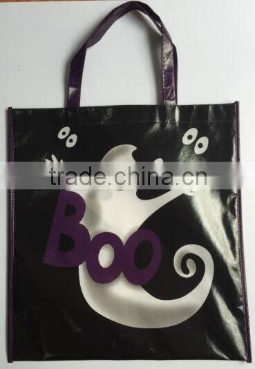 Exhibition Bag Hallowmas Eco Friendly Non Woven laminated Polypropylene Bag Factory