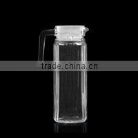 210ml reusable high transparent round glass jar