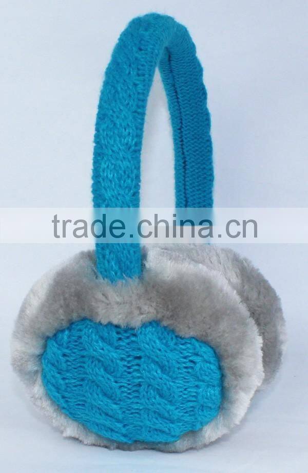 Winter warm music plush headphones high quality earphones headphones headset for girls