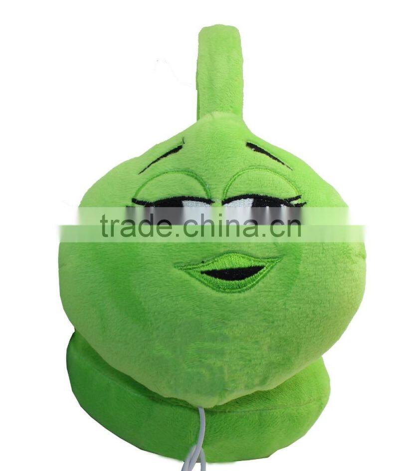 Cartoon design winter use earmuff headphones for girls and kids