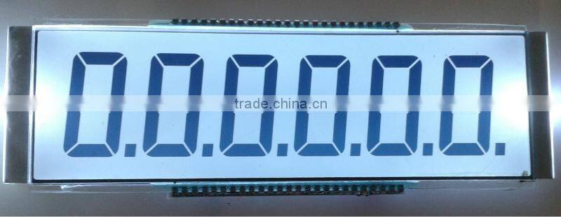 Fuel dispenser 6 digits lcd display