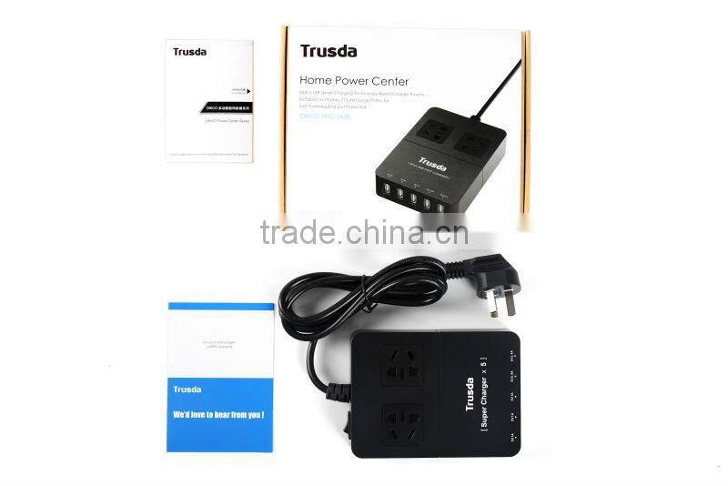 US EU plug 4-port wholesale micro usb charger for smartphone tablet