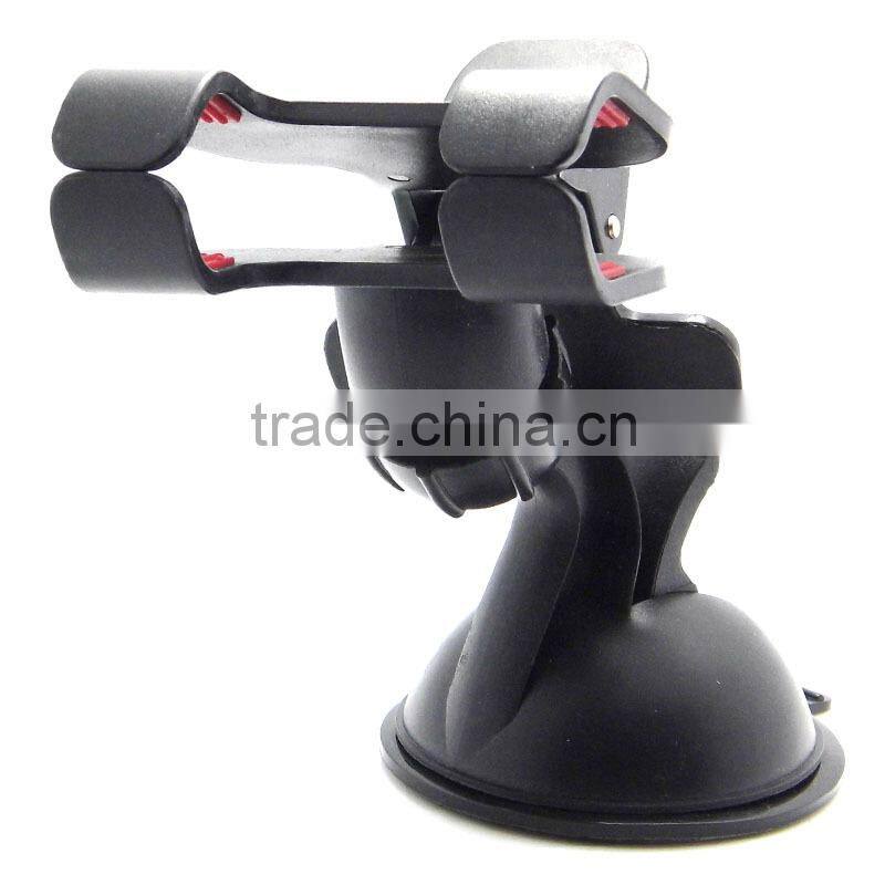 Universal 360 rotation flexible car double cup holder for Huawei for HTC
