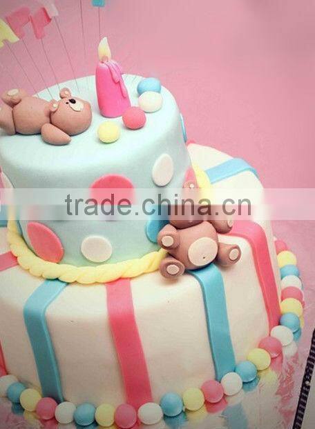 Silicone Fondant Bead Mold, Lace Border cake decorate mould