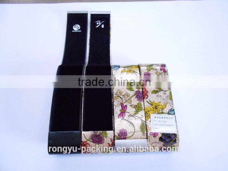 PU leather hand made aluminum reading glasses case