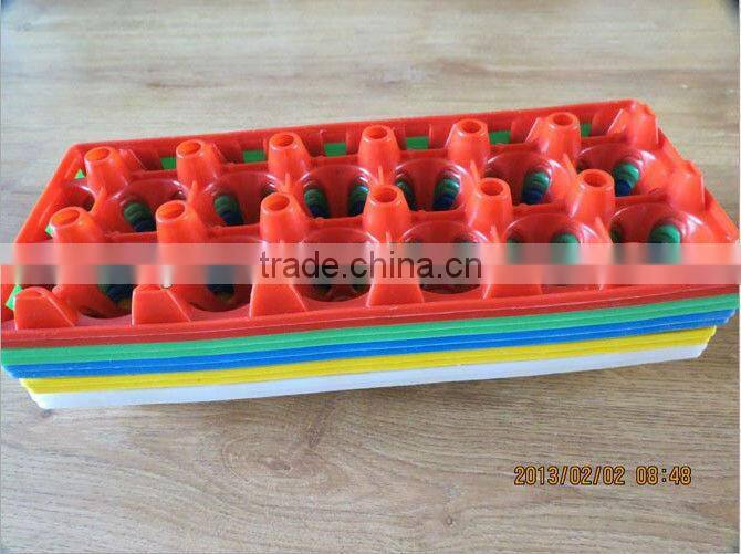 30 holes plastic egg tray for packing and transportation 30*30*5 cm plastic egg tray