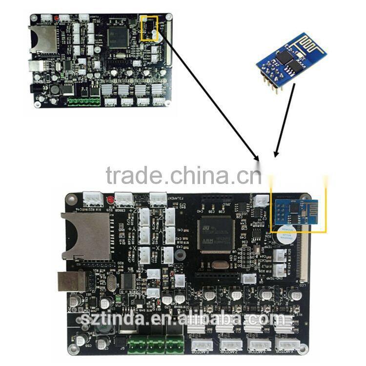 2015 latest color contact screen control board for fdm