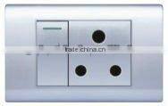 beautifull wall switch and socket,usa style 15a twins socket
