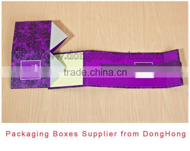 Alibaba China new design gorgeous hard paper gift box