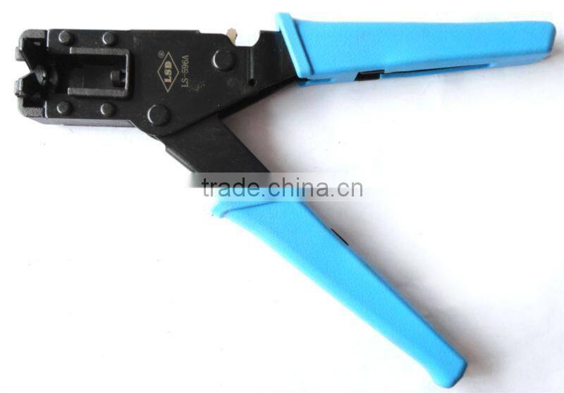 Network tools for RG59 RG6 compression connector, LS-596A compression plier