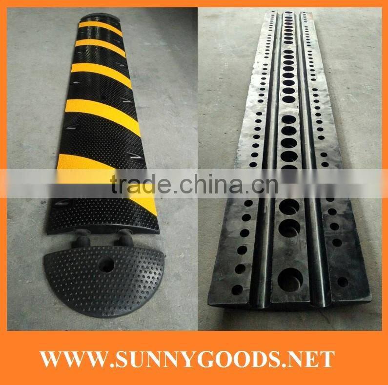 length1830mm rubber speed hump rubber car ramps