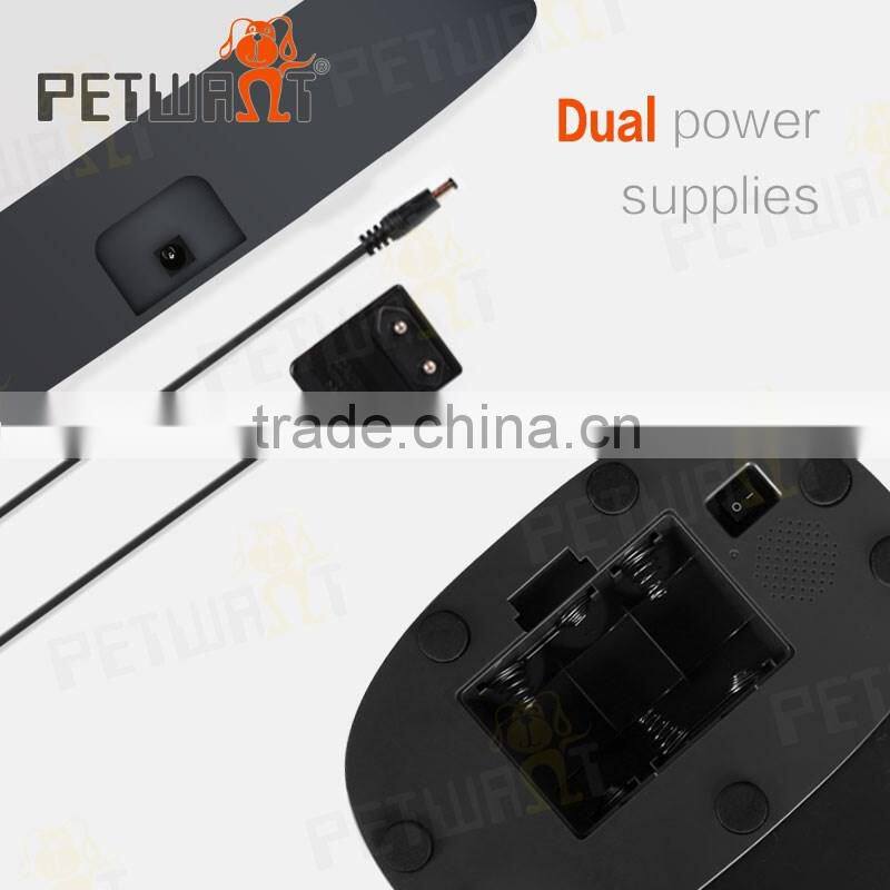 Petwant new design self-developed touch button automatic dog feeder