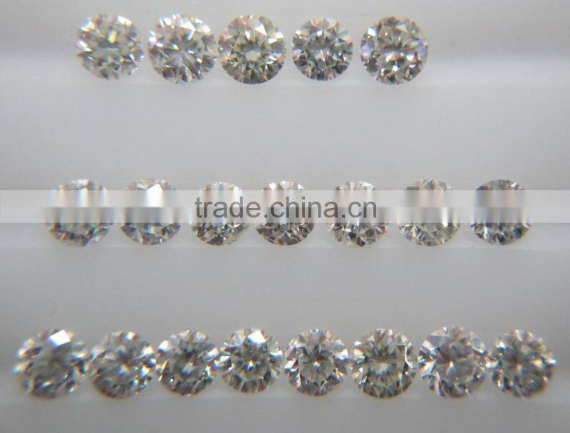 1.3-1.7mm 1ct Lot VS-SI ClarityH-I Color Natural Loose Brilliant Cut Diamond Non-treated