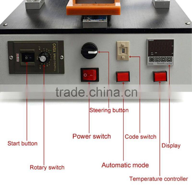 Semi-automatic Separator Separating Platform Machine to Replace LCD Touch Panel Digitizer Glass,Free 6000m Steel Wire