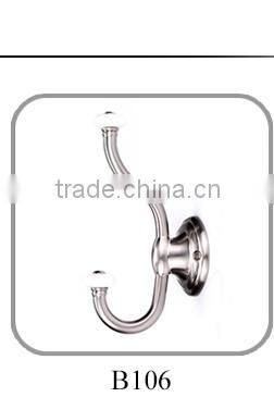 Top selling products antique bronze double cloth hooks