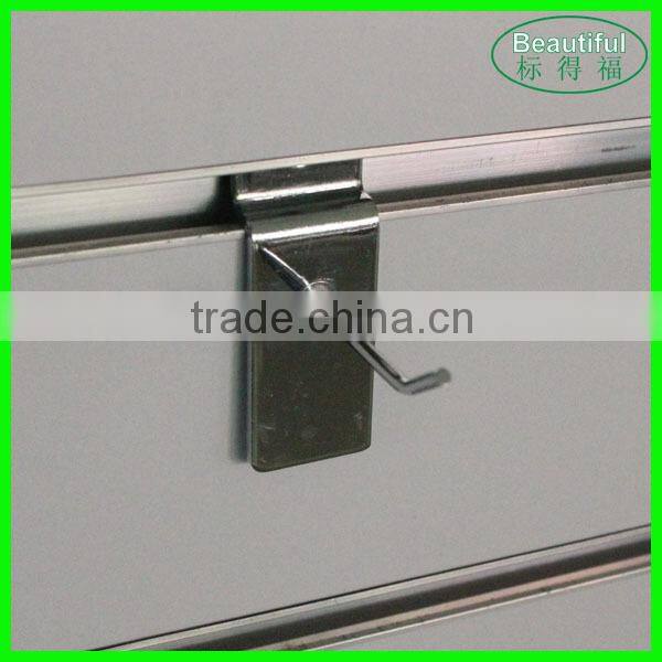 50mm Short Hooks Single Pin Slatwall Hooks