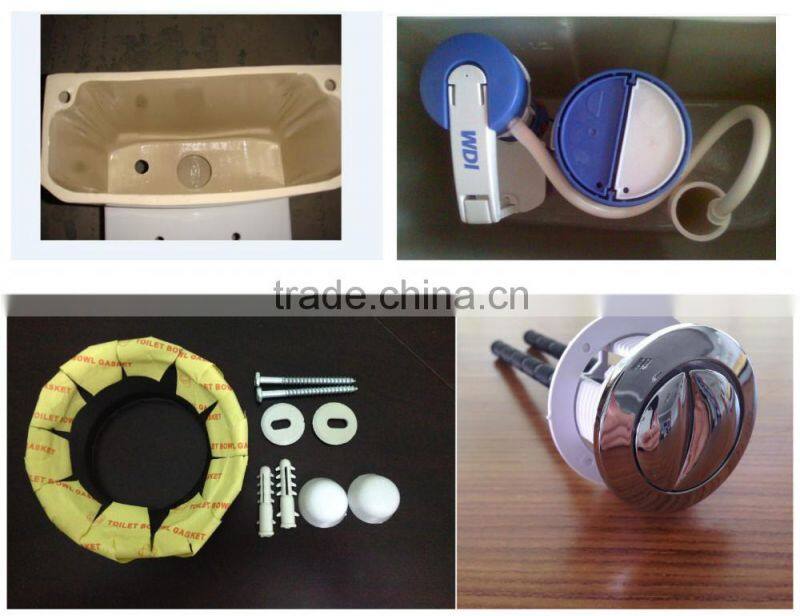 Elegant Design One Piece Toilet with Sink