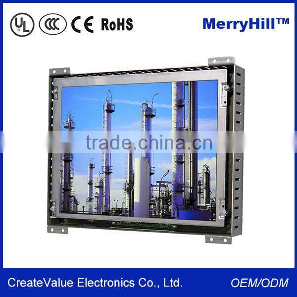 10 " 12 " 15 " 17 " 19 " 22 " Open Frame Vending Machine Digital LCD Advertising Screen for sale