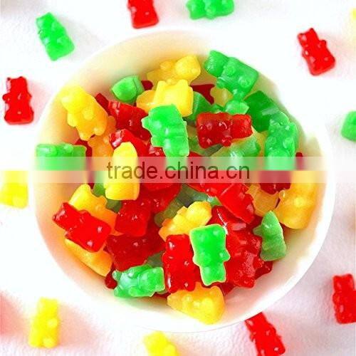 FDA food grade non stick bear jelly sweet wholesale silicone candy molds