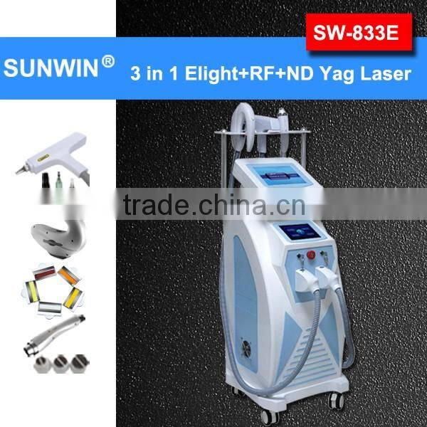 the best the best RF nd yag laser Elight ance scars hair removal machine SW-1868E