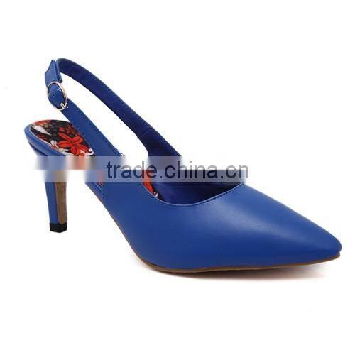 blue shoes made in china heels oullis shoes 2016 PL1700