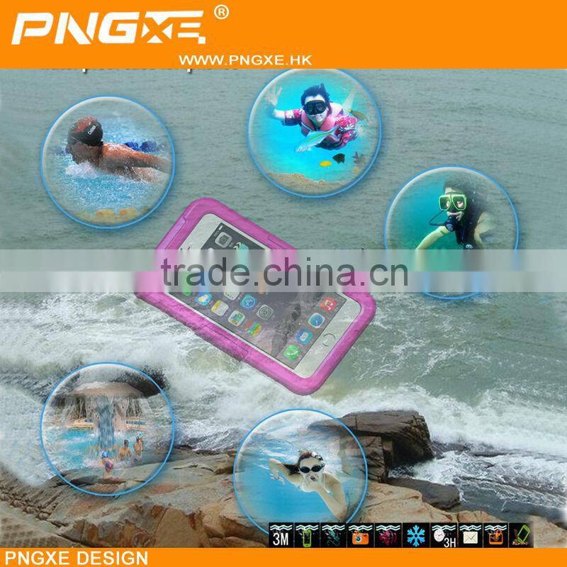 New product universal silicon waterproof phone case for iphone6