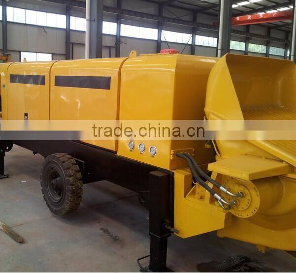 HBT20-10D diesel trailer small concrete pump