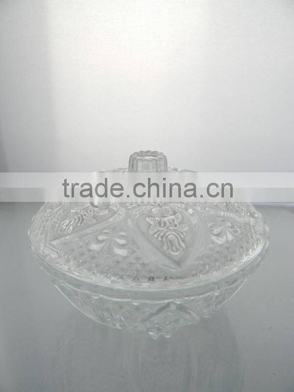 eco-friendly glass candy buffet jar