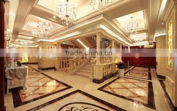 Natural China Snow pure white Marble stone tile slab riser