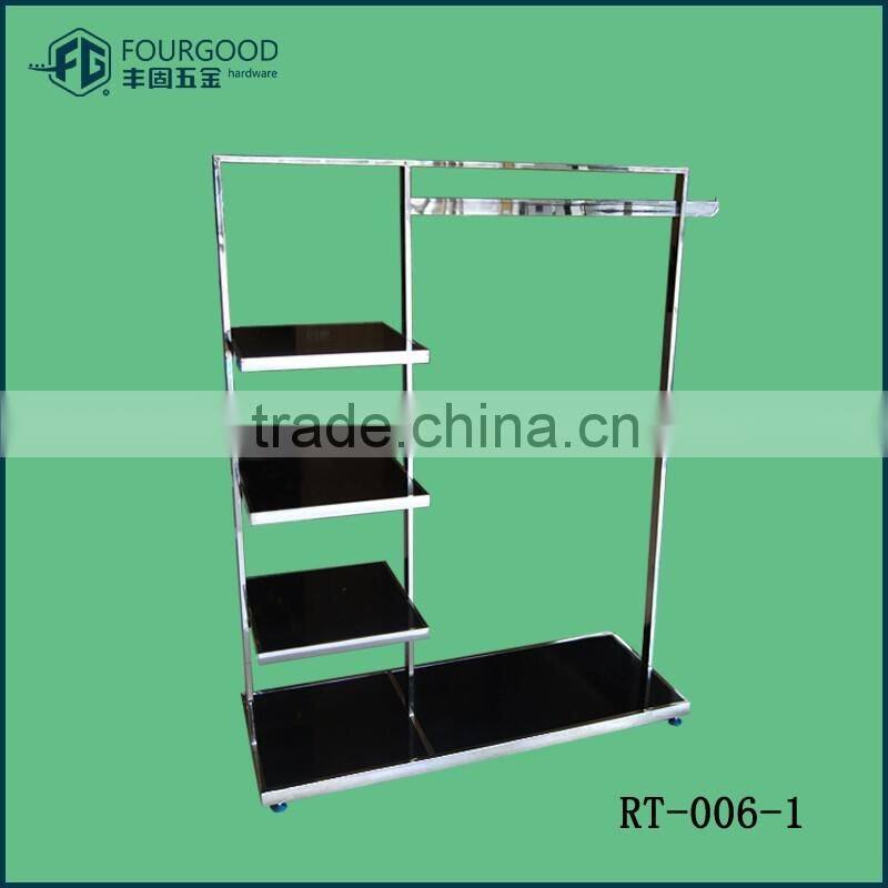 Fashional stainless steel garment stand / display rack