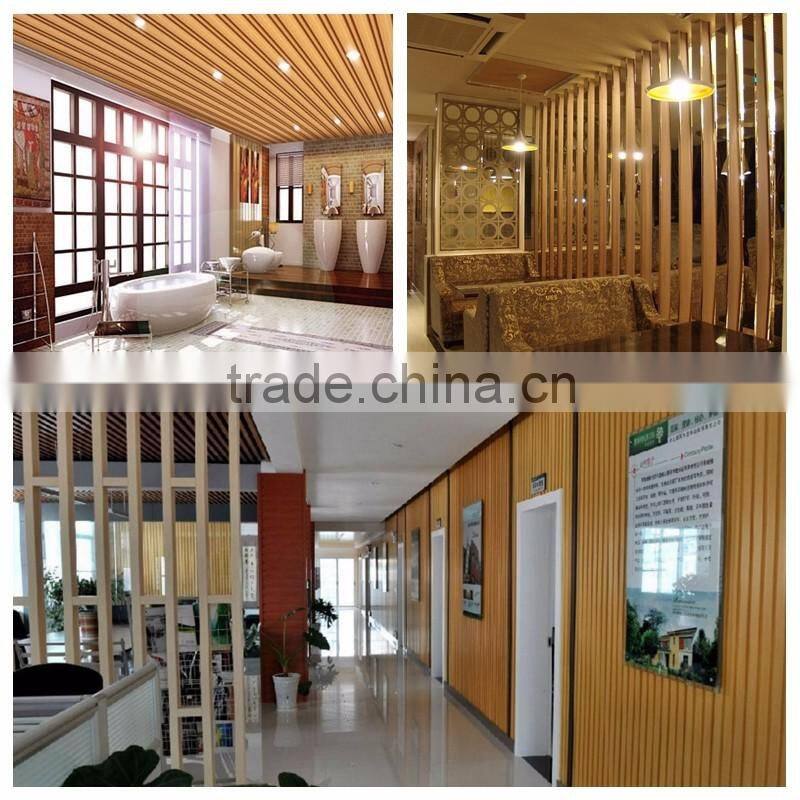 Eco-friendly high quality wood plastic composite waterproof wpc timber