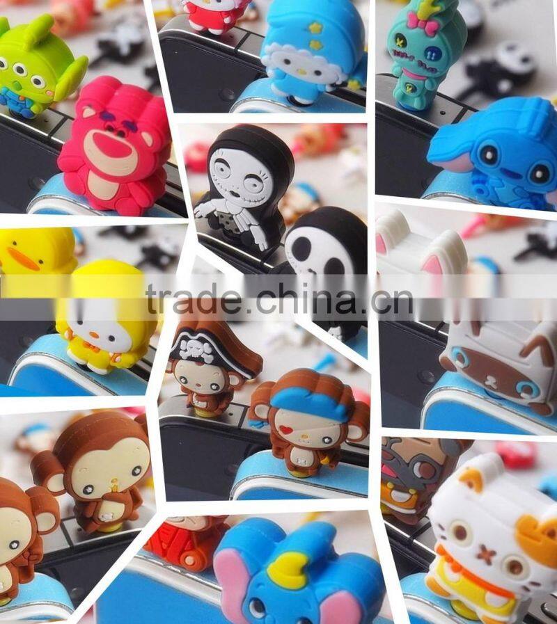 Hot selling cell phone dustproof jack plug