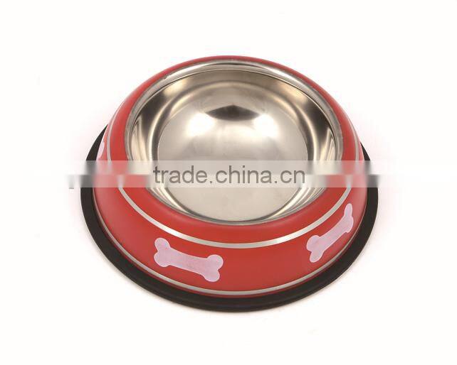 ZML5073S portable food for pet pet products stainless steel pet bowl