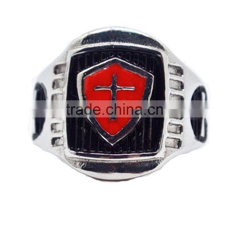 Jingli Jewelry China factory best seller stainless steel crystal women skull rings (HS-109)