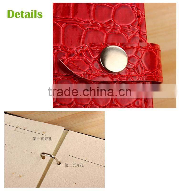 Wholesale protable creative leather fashionable folding earring organizer