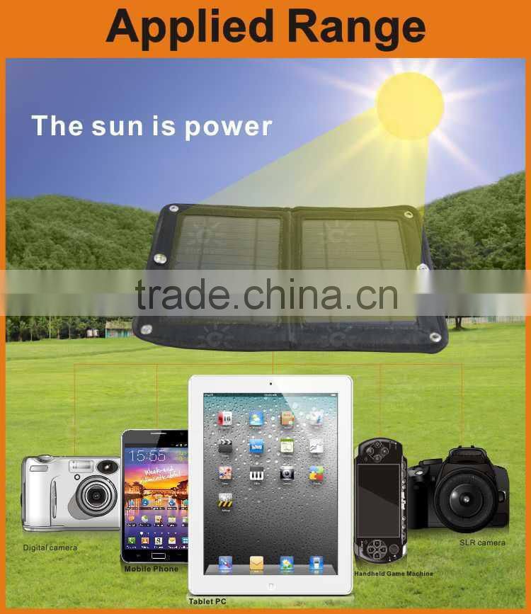6W Portable Universal Folding Solar bag for travling hiking outdoor