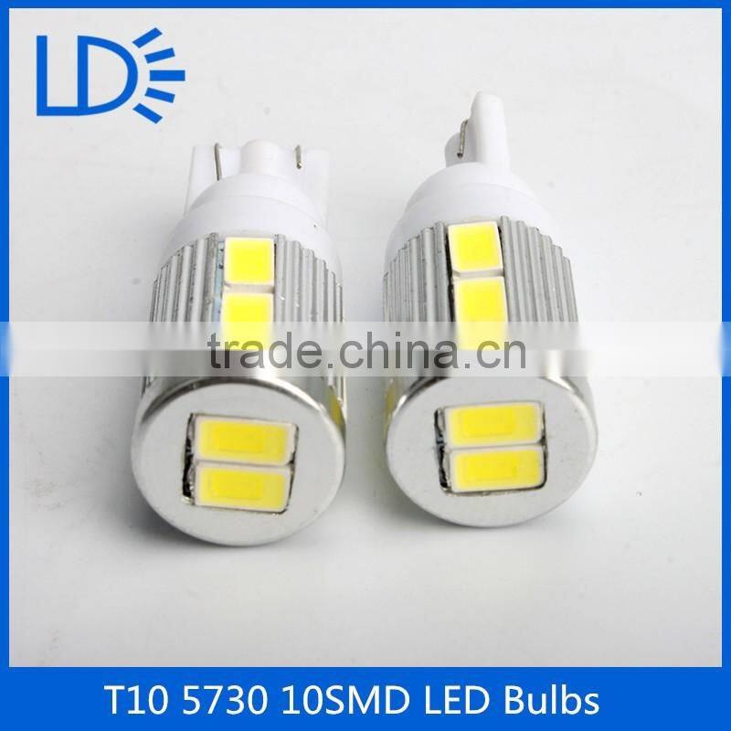 t10 bulb socket Universal Used Car Bulb Led Lighting 10smd 5730 t10 bulb