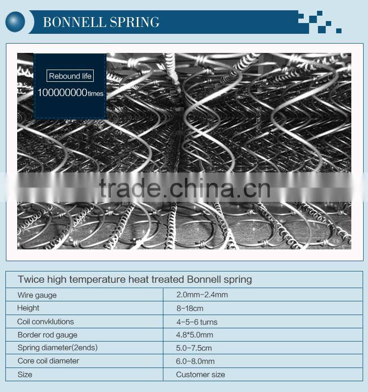 Hotel box spring and mattress