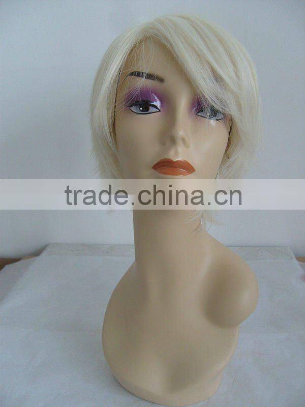 2014 fashion high quality synthetic short men wigs