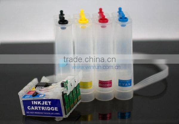 bulk ink for epson WF-7511 wholesale made in china 4 color with reset chip t134 cartridge