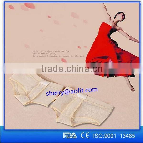hot sale fashional soft Neoprene dance foot thongs custom half sole foot thongs for dance