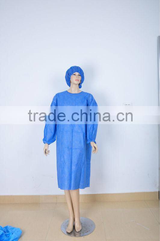 medical nonwoven patient gown