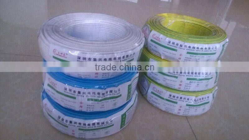 high quality 1.5 sqmm LSZH insulated pure Copper wire with Rohs ,CE certificates