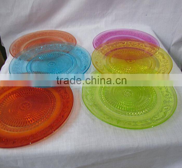 clear small glass bell with cake stand