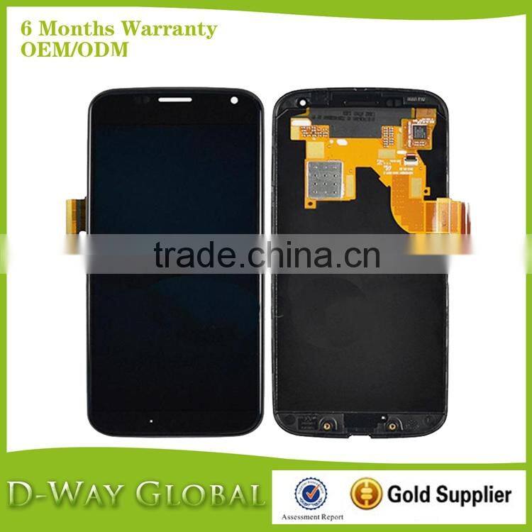 Mobile Phone Repair Parts Display for Motorola Moto X Lcd Touch Screen Digitizer