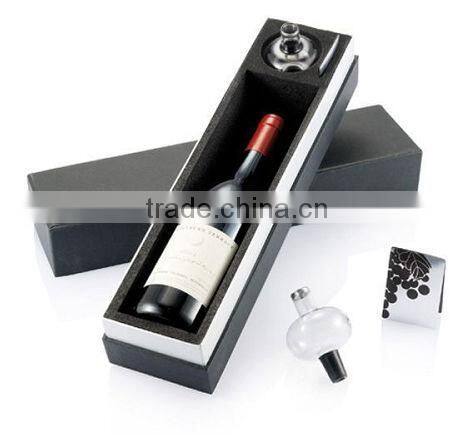 Decorative Wine Glass Packing Box For Display With Blister Insert (High Quality,Fast Printing)