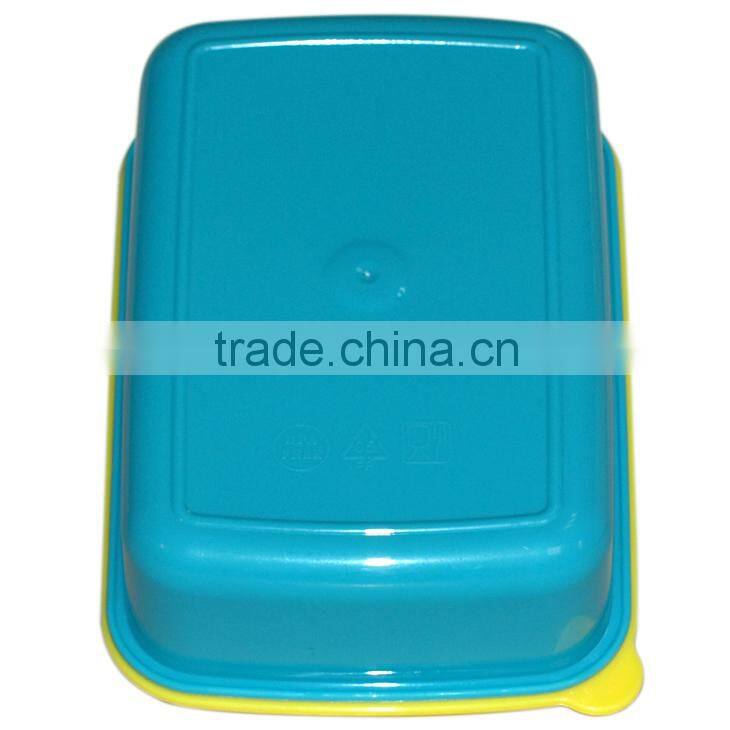 Plastic cheap small simple bento box with PP material