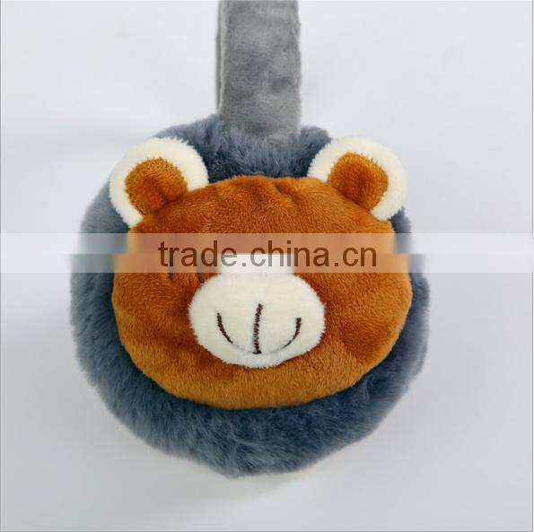 3D Animal Head Warm Fashion Earmuffs