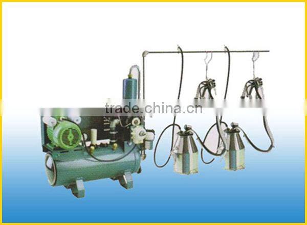 pipeline milking machine group two buckets