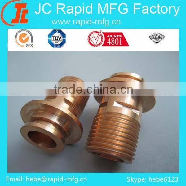 Shenzhen JC precision CNC turning milling brass product small batch